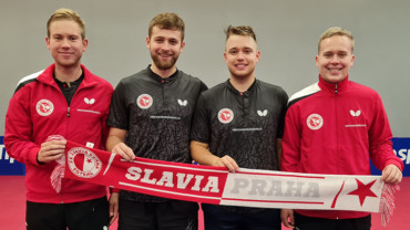 Stolní tenisté Slavie Praha zahájili sezonu parádně